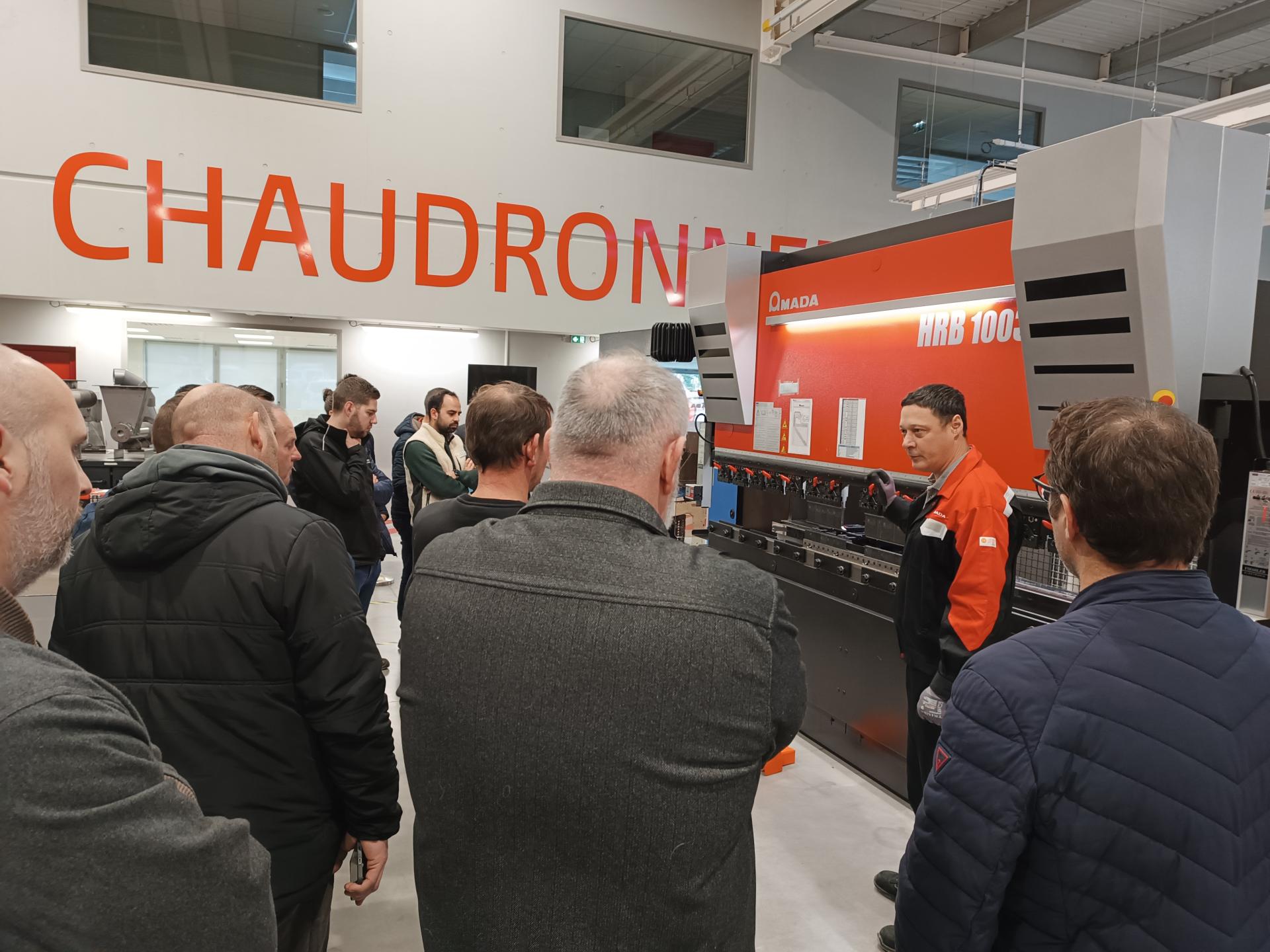 Inauguration Showroom Amada