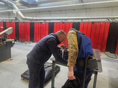 Euroskills - Semaine d'entrainement - Soudage