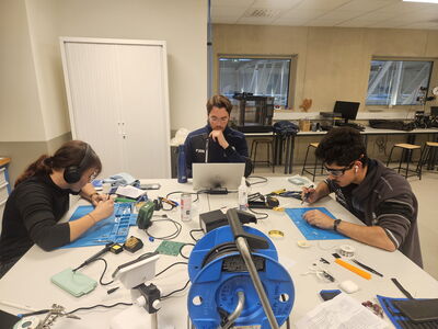 Euroskills - Semaine d'entrainement - Électrotechnique