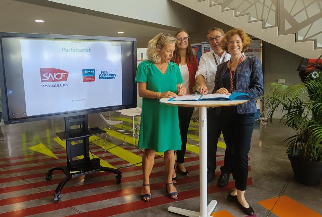 Partenariat SNCF X Fab'Academy