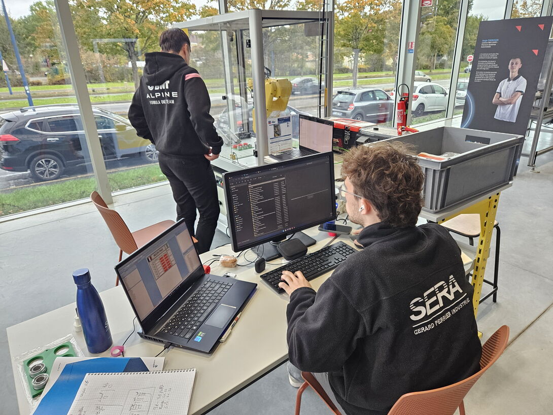 Euroskills - Semaine d'entrainement - Intégration robotique