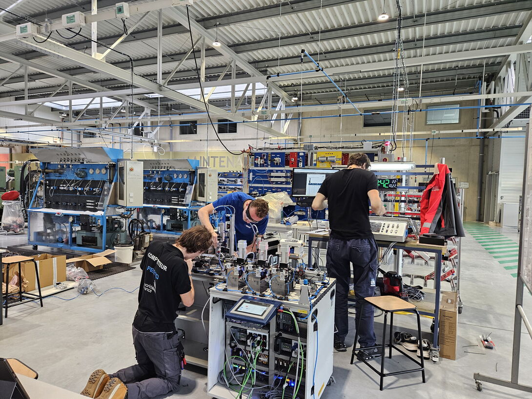 Euroskills - Semaine d'entrainement - Mécatronique