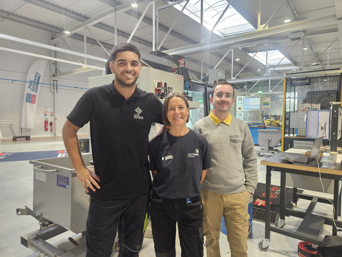 Euroskills - Semaine d'entrainement - Fraisage